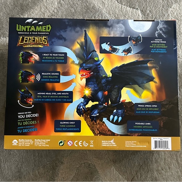 Untamed legends Dragon figurine - Picture 4 of 5